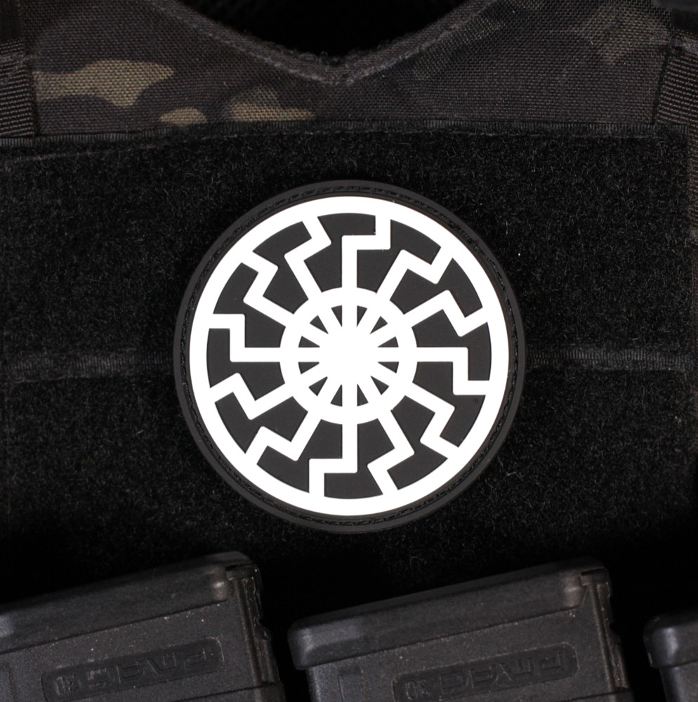 Black Sun Rune PVC Patch