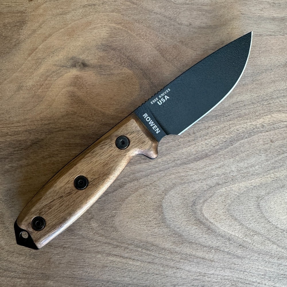 Scales compatible with ESEE-3/4 knife Walnut