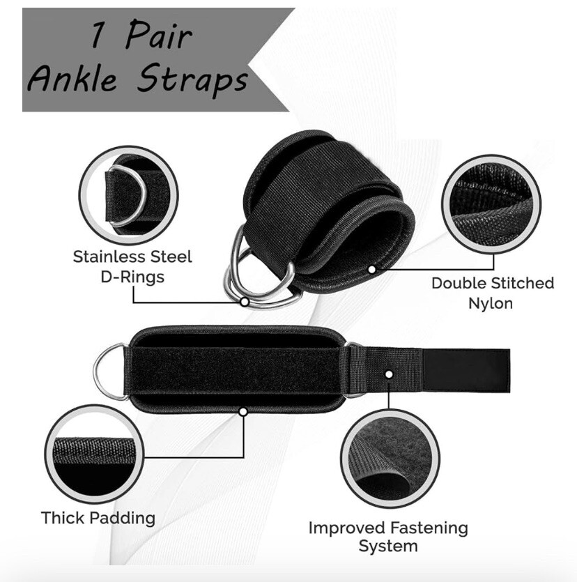 ‼️Ankle Straps BOOTY Builders For Cable Machine‼️