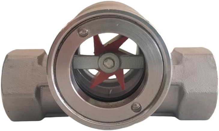 1/2 NPT Stainless Steel Sight Water Flow Indicator