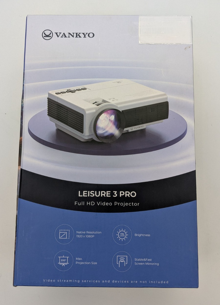 Projector 1080p Vankyo Leisure 3 Pro Native