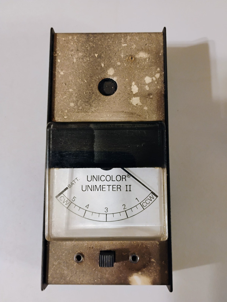 UNICOLOR PROGRAMMABLE ENLARGING EXPOSURE METER - Slides / Negatives