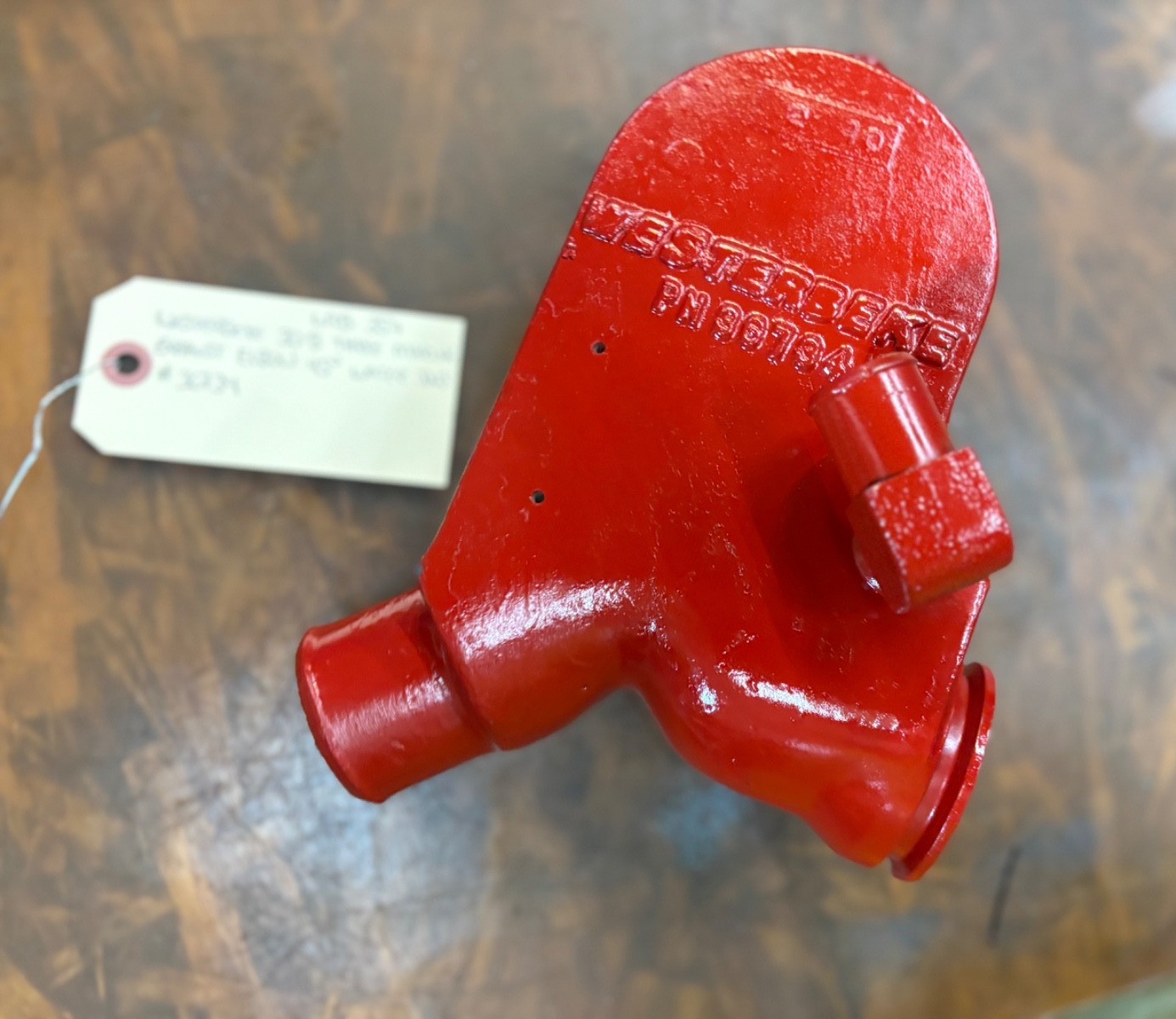 WESTERBEKE 30 B THREE MARINE EXHAUST ELBOW 45° WATER INJECTED #36734