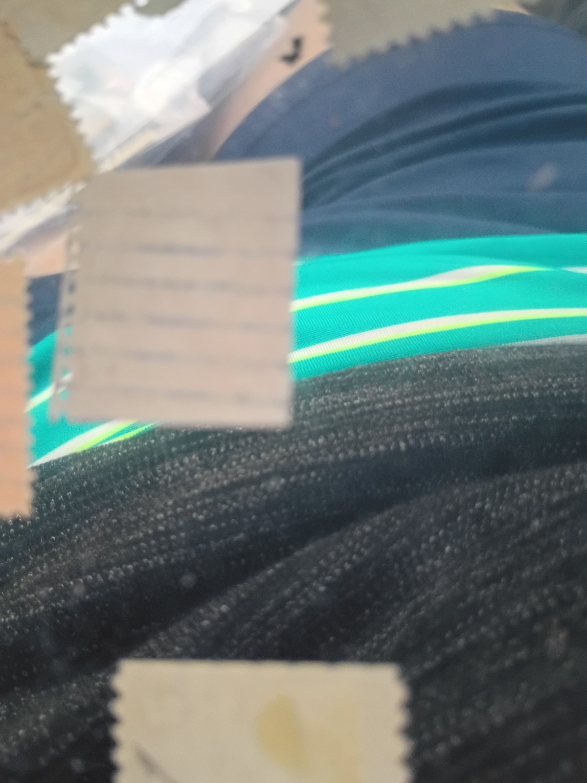 Rare collectors stamp. 2 cent with straight lines across