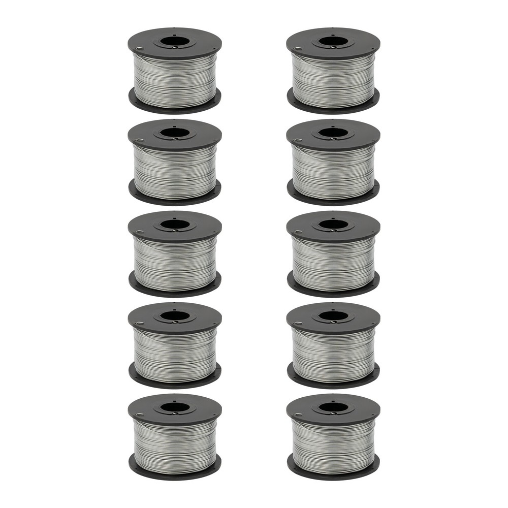 10 Rolls Galvanised Iron Wires Diameter 360.89 Ft Galvanized Cable Wire Rope