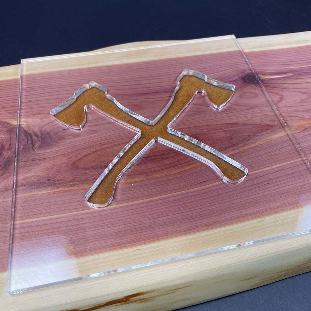 Axe Acrylic Router Template