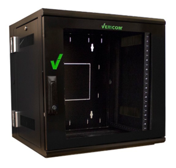 High Density 18U Wall Mount Network Cabinet Swing Out Rack VW4-6181, Assembled