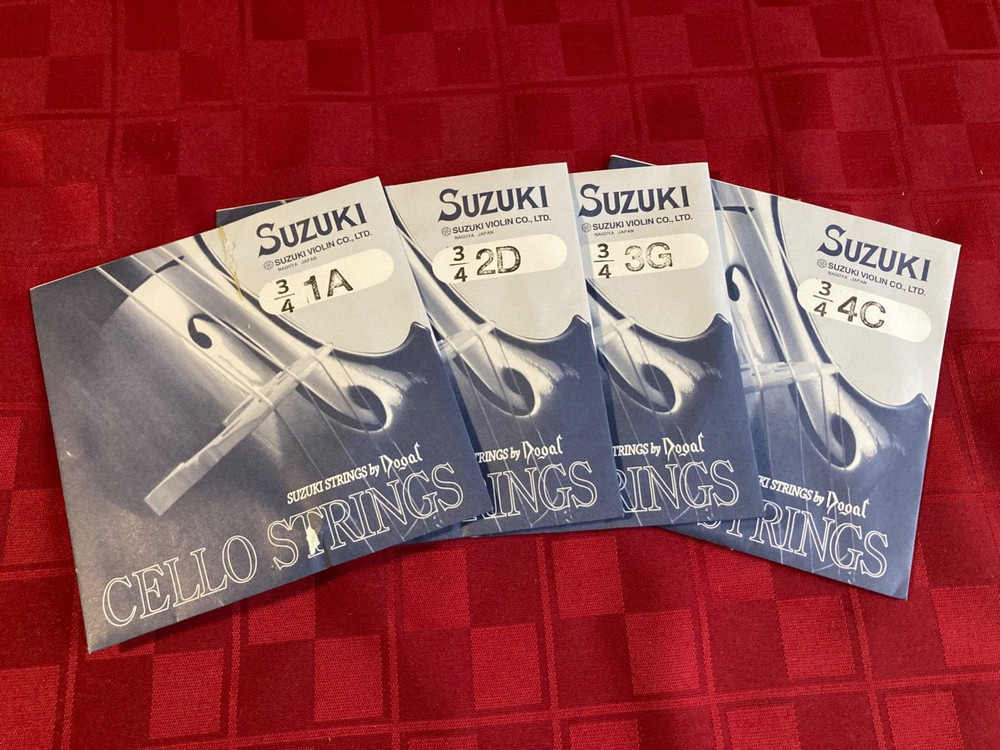 SUZUKI by DOGAL 3/4 Cello String Set