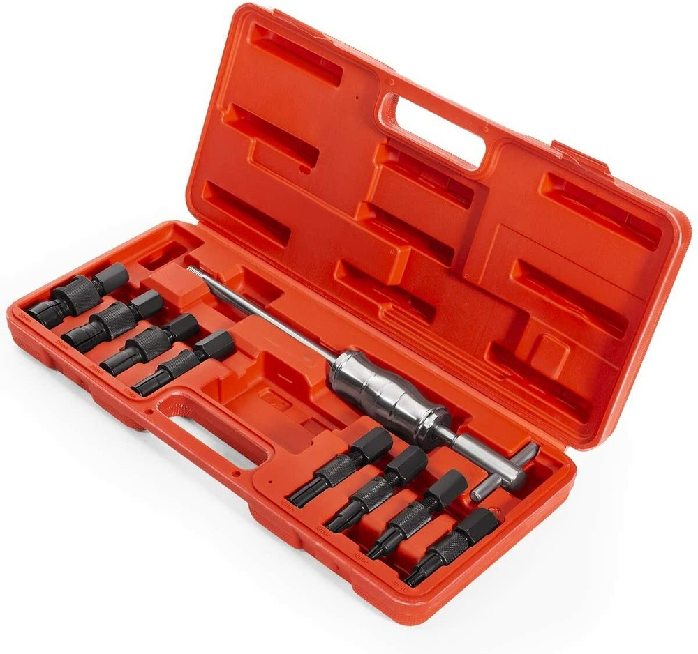 Inner Blind Hole Bearing Puller Remover 8-32mm Slide Hammer Extractor Tool Set