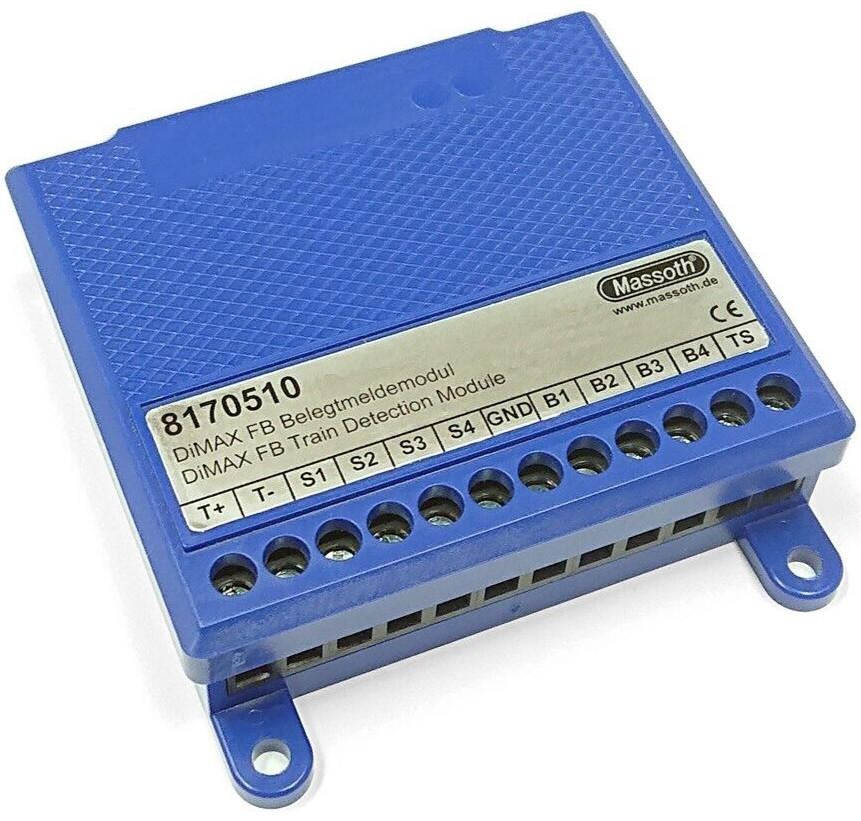 Massoth ~ DiMAX DCC Feedback Occupancy Train Detection Module ~ 8170510