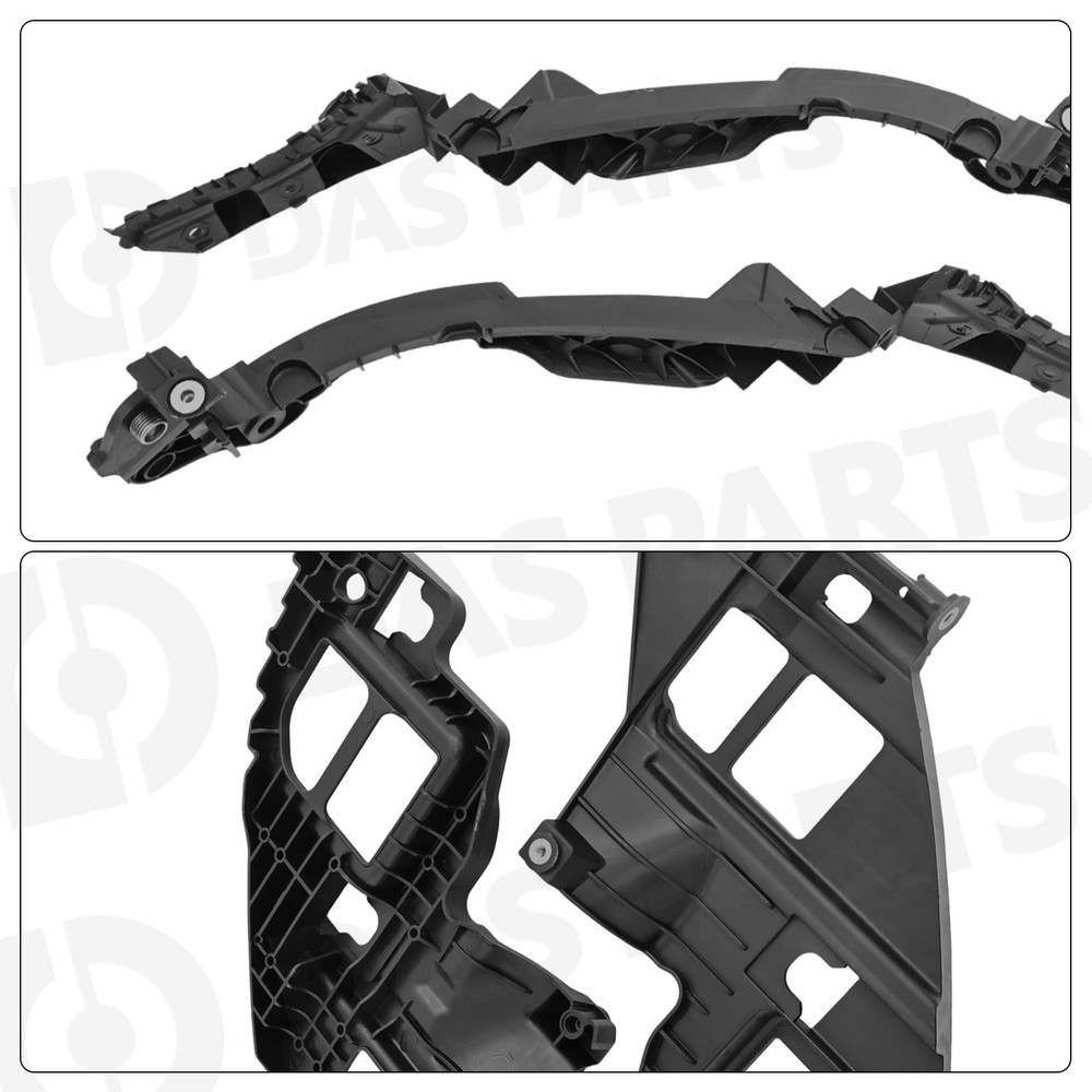 For VW VolksWagen 2009-13 Golf Headlight Support Bracket Holder Mount Panel Set