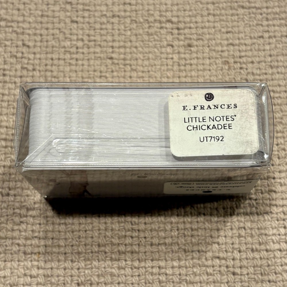 E. Frances - Chickadee Little Notes® - Bird Nature