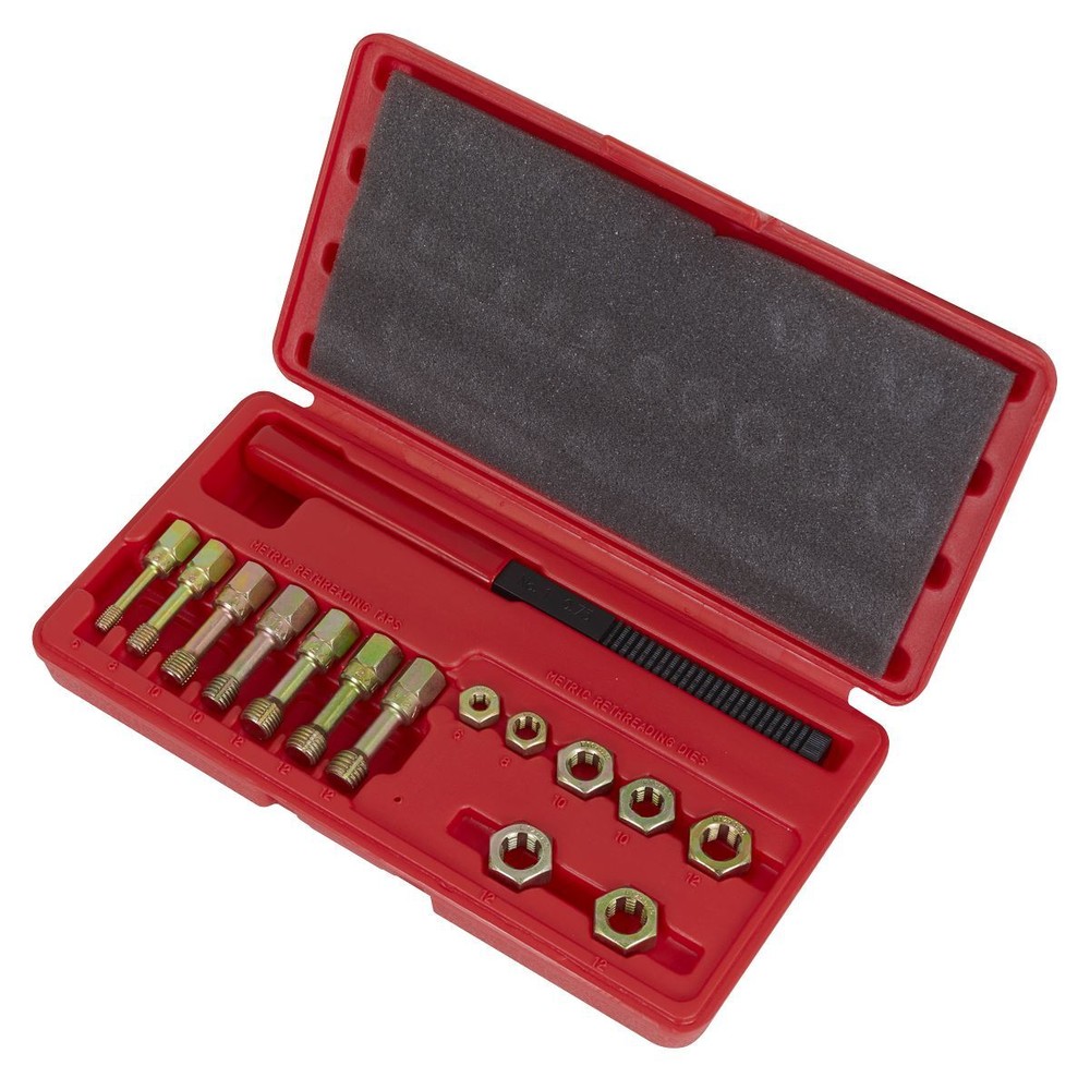 Sealey AK310 Re-Threader Kit 15pc Metric