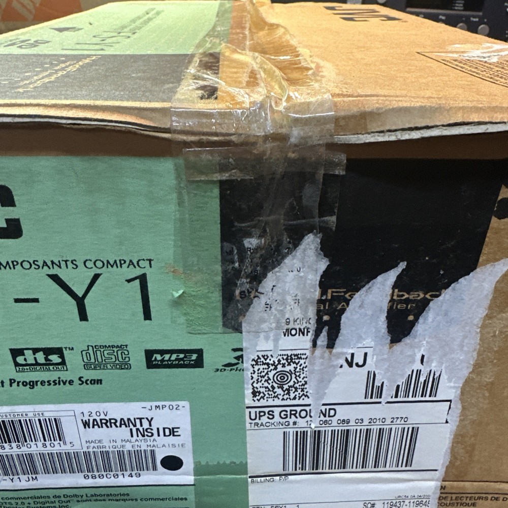 JVC FS-Y1 DVD Audio/Video Compact Component System