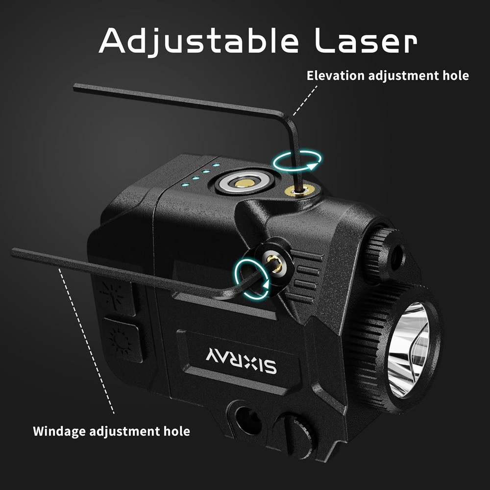 Pistol Light 500lm Green Laser Combo, Combo
