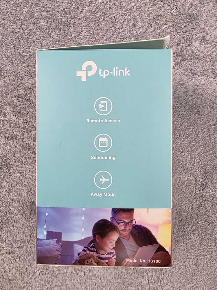 TP-Link HS100 Wi-Fi Smart Plug Kit - Twin Pack Open Box