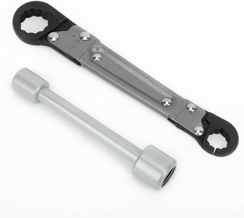 Professional Adjustable Wrench Kit for Easy Compression Angle Stop Installations