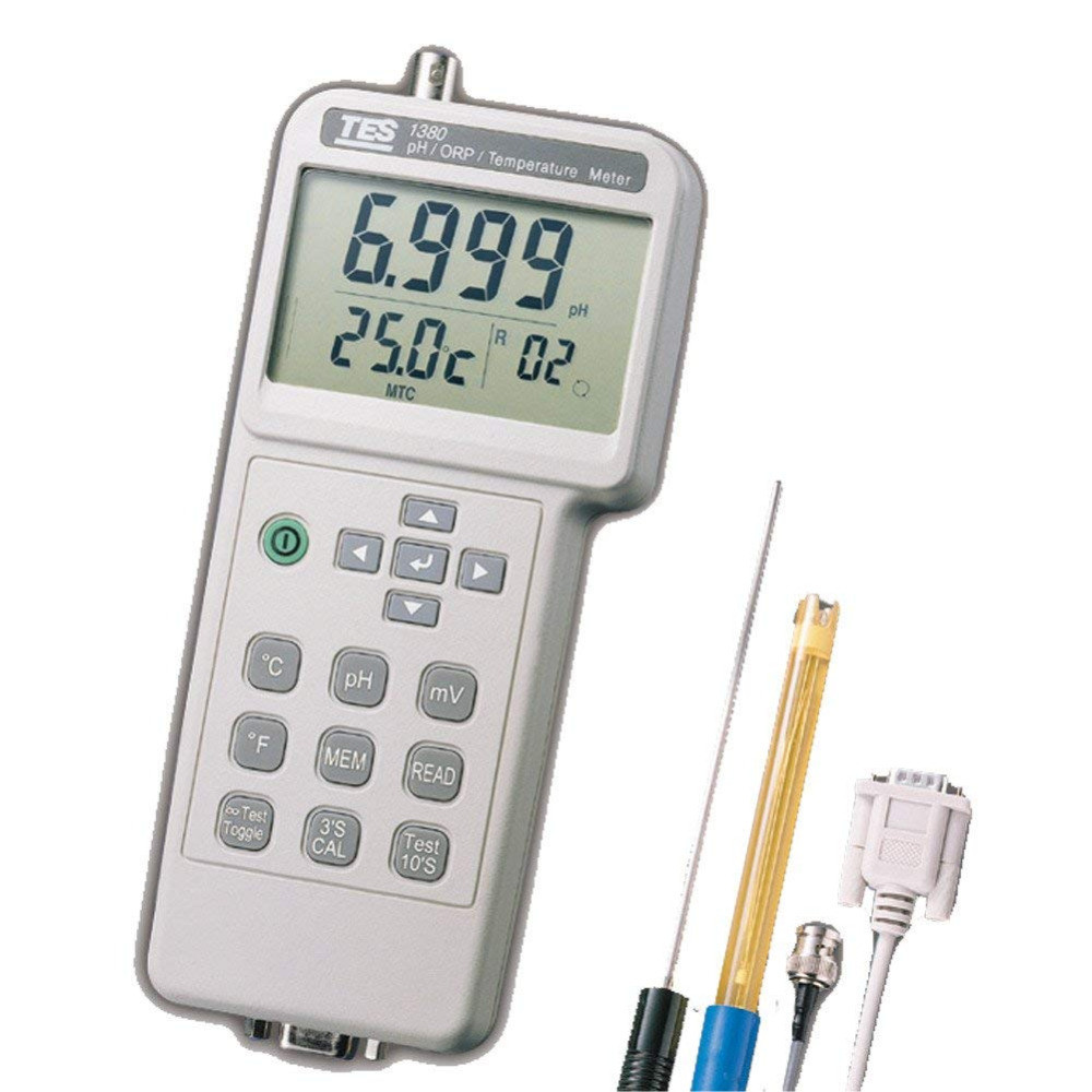TES TES-1380K Digital PH / ORP Temperature Meter TES1380K