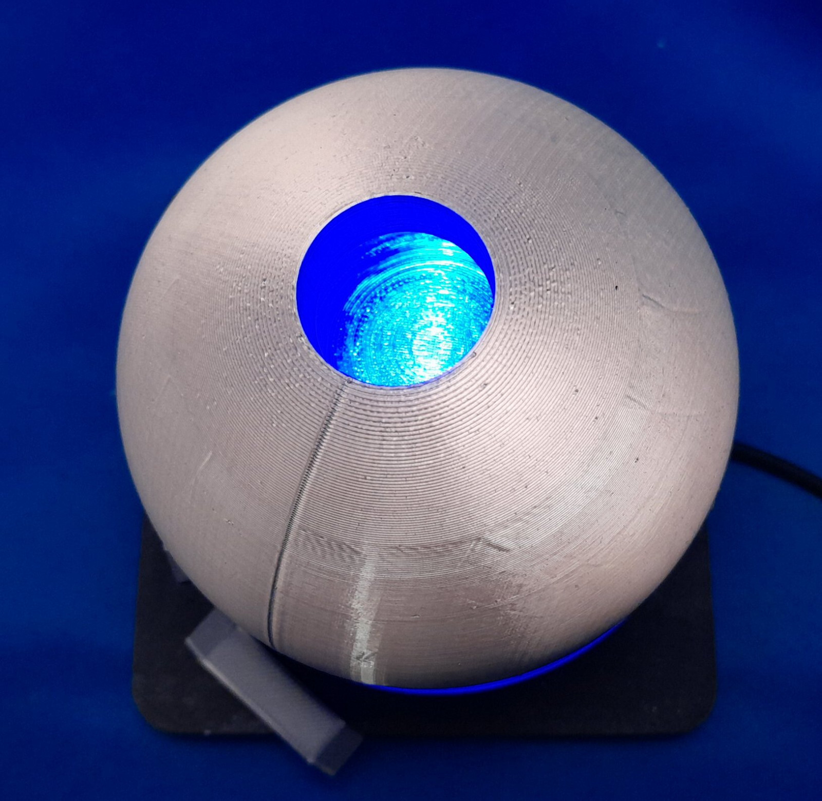 Atomic "Demon Core" Accent Lamp - Atom Age Experiment