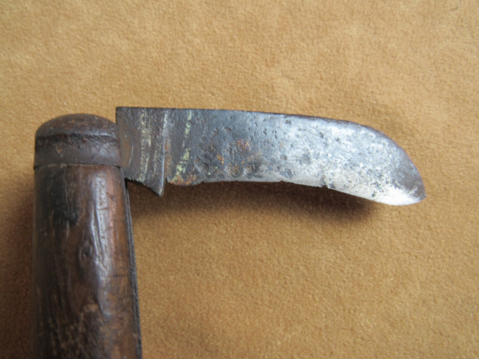 Civil War Soldier's Hawkbill Folding Pocket Knife Geo. Wostenholm 1860s