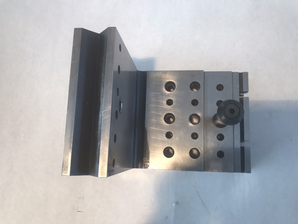 set up fixture block, v block, angle block