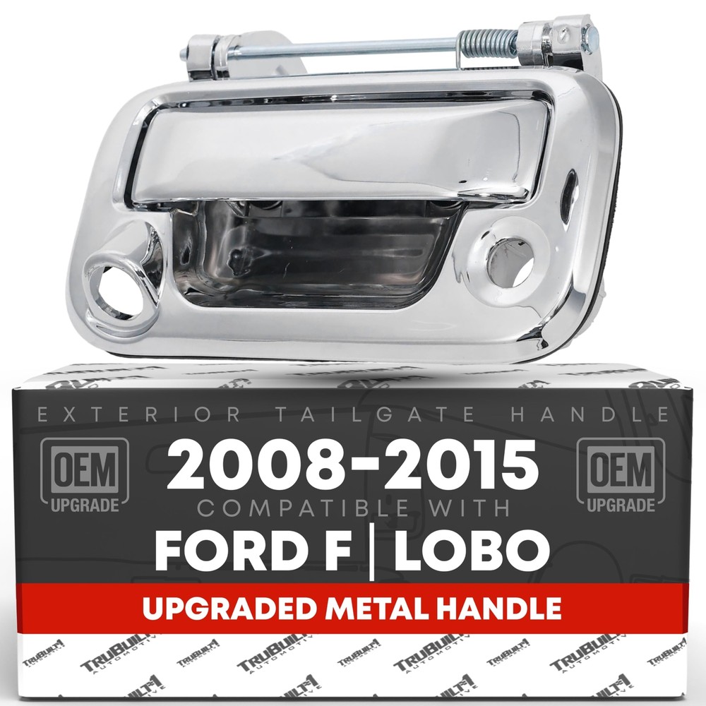 T1A Tailgate Handle Assembly, Upgraded Metal - Compatible with 2008-2015 Ford...