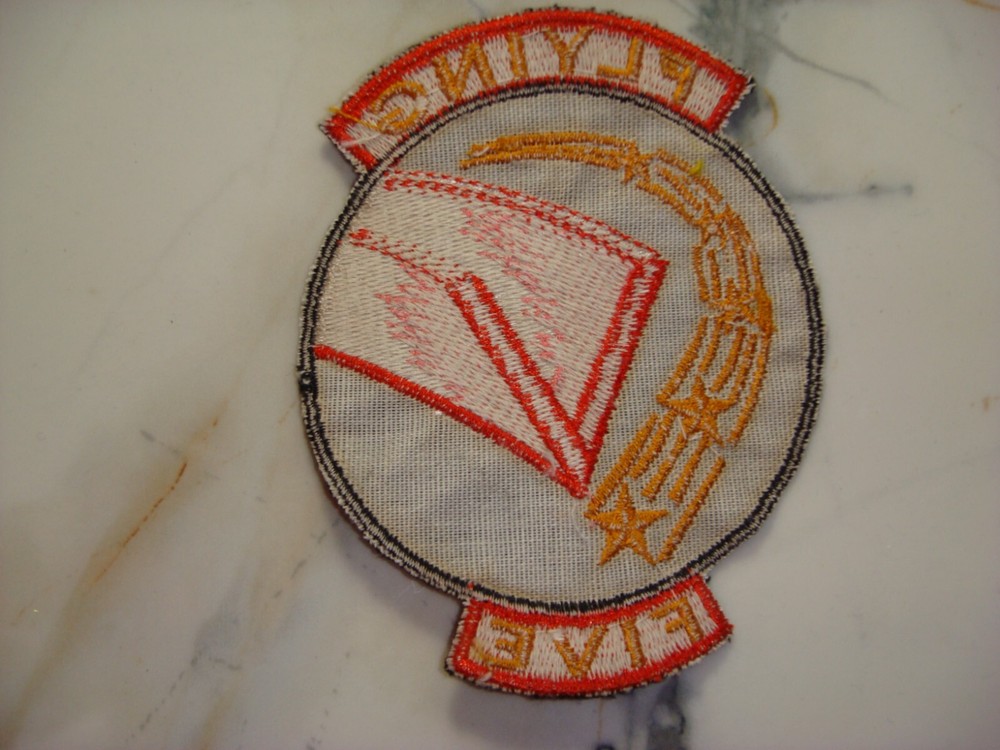 US NAVY TRAINING SQUADRON VT-5 FLYING FIVE PATCH
