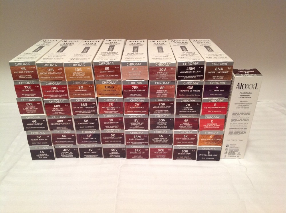 Aloxxi CHROMA Creme Colour PERMANENT YOUR CHOICE 2 oz
