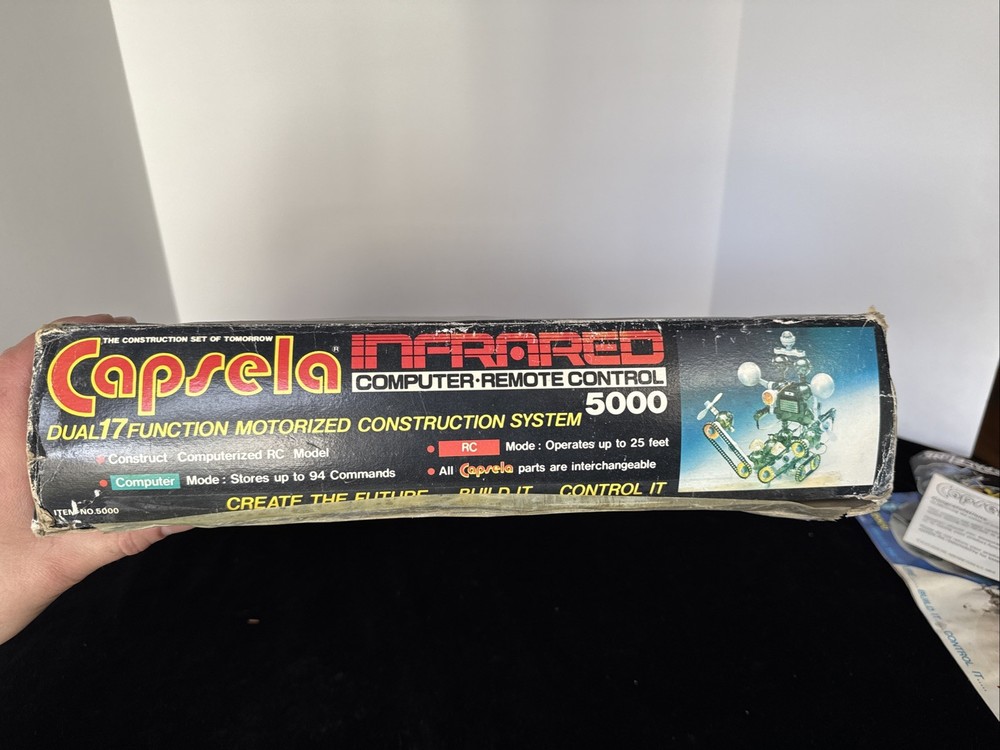 CAPSELA INFRARED REMOTE CONTROL 5000 CONSTRUCTION SYSTEM UNUSED OPEN BOX AS IS