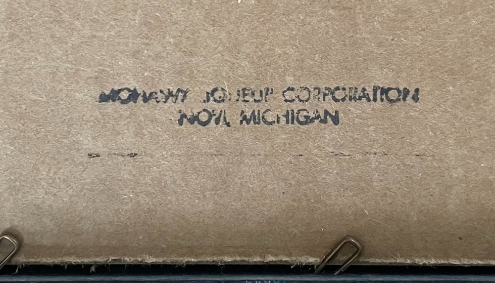 Mohawk Spirits Mirror Sign - 17” x 21” VG