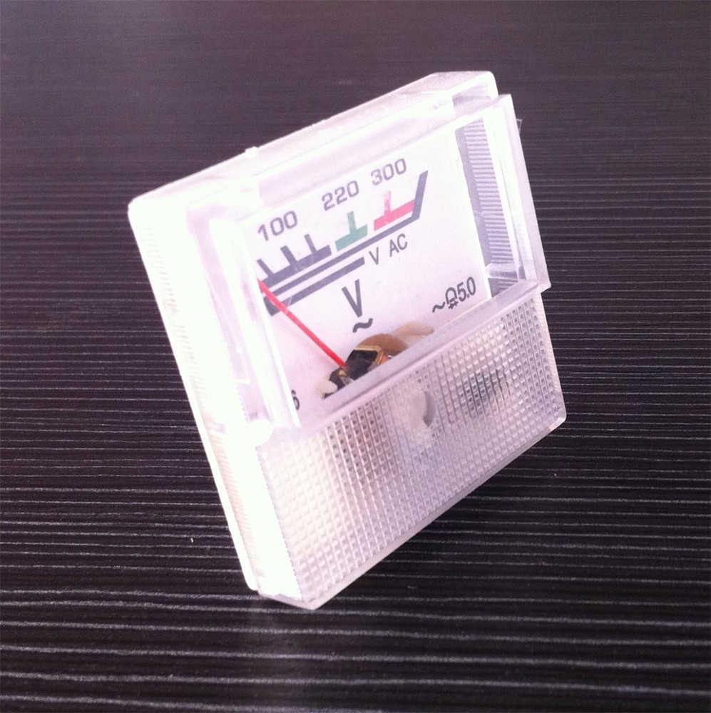 220V Analog Panel Meter AC 0-300V voltmeter Voltage Guage 1pcs