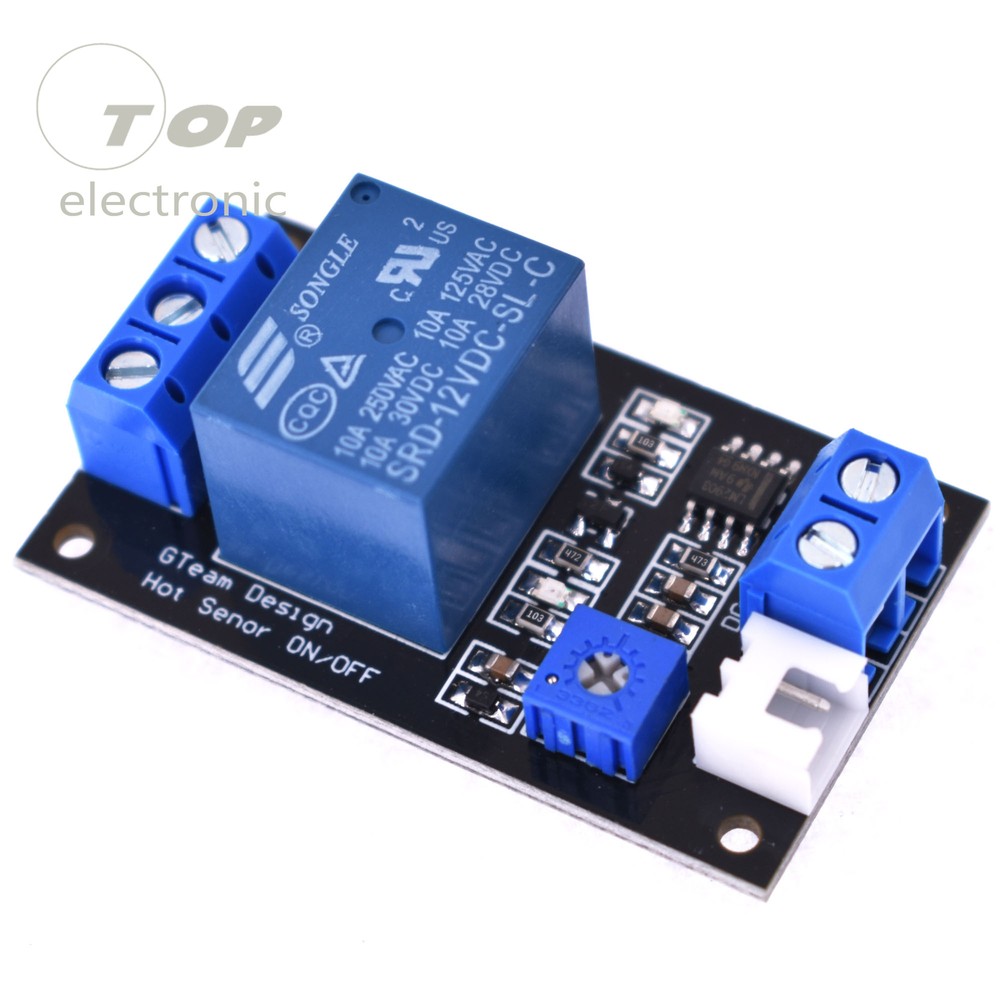 Control Switch 12V 1Channel Thermistor Relay Sensor Temperature Detection Module