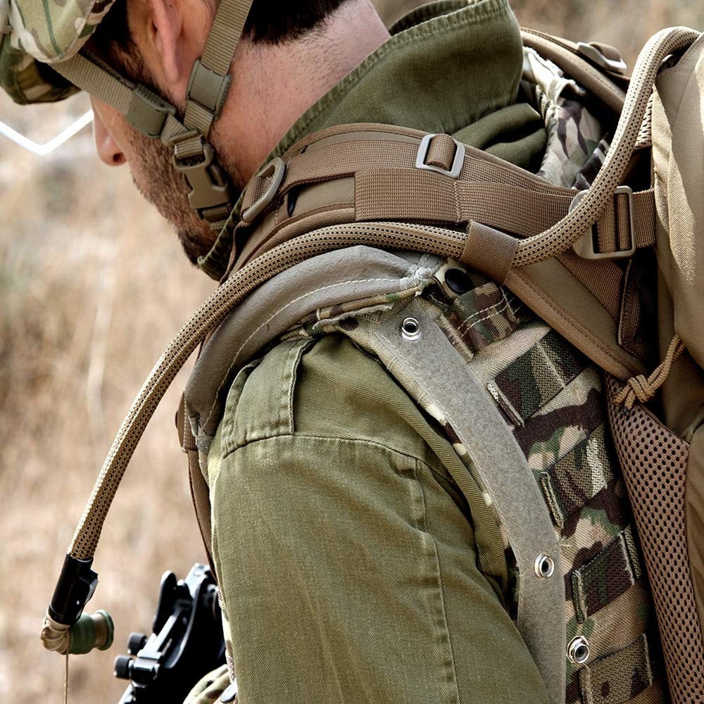 Source Tactical Kangaroo 1L Collapsible Widepac Hydration Bladder - High-Flow...