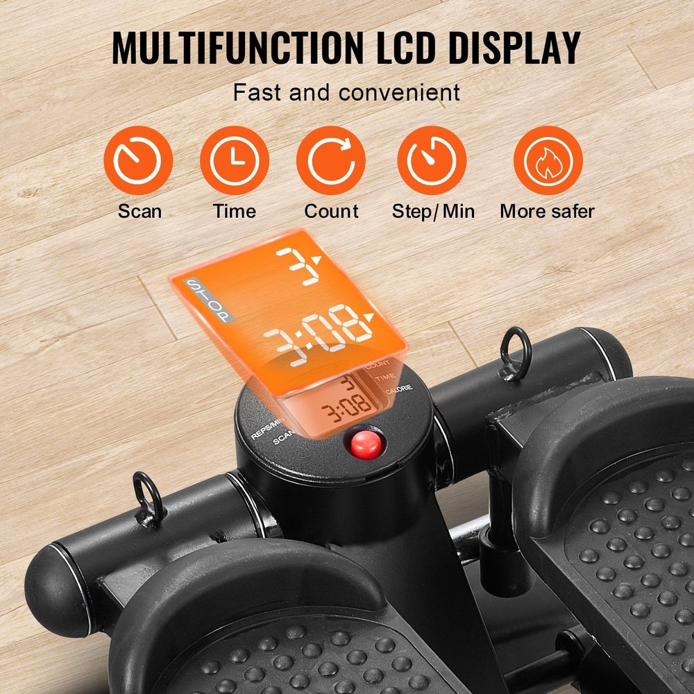High-Density Hydraulic Stepper for Aerobic Exercise at Home