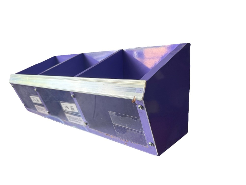 store display shelf container wall mounting clear front open Hanging Container