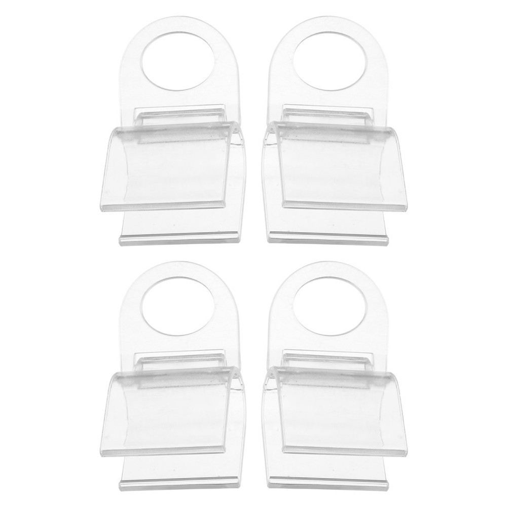 4 Pcs Cordless Blind Handle Pull Clips for Shades Blinds Handles