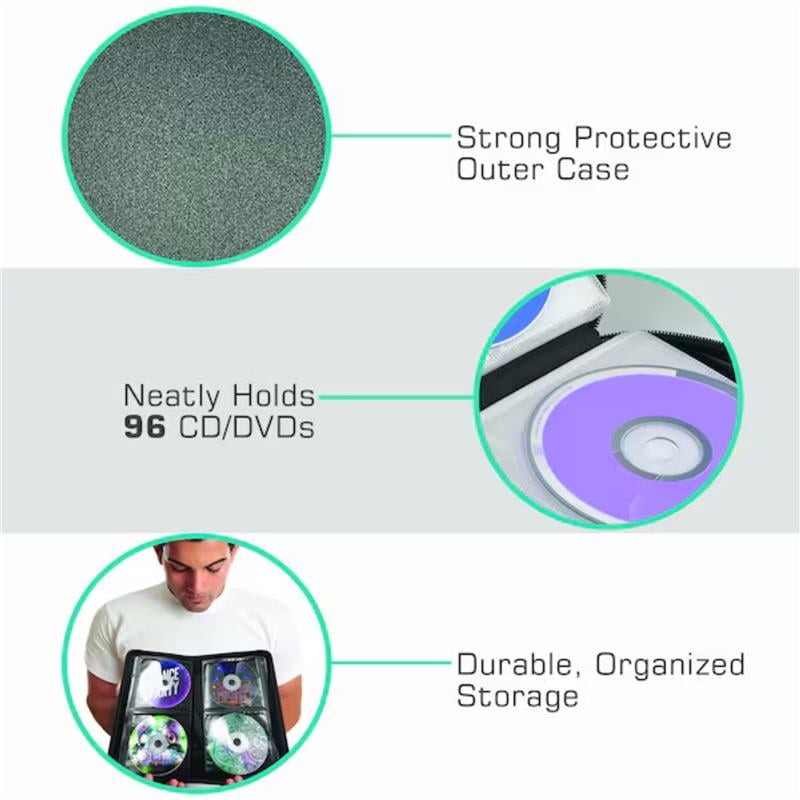 96ct CD / DVD Storage Case