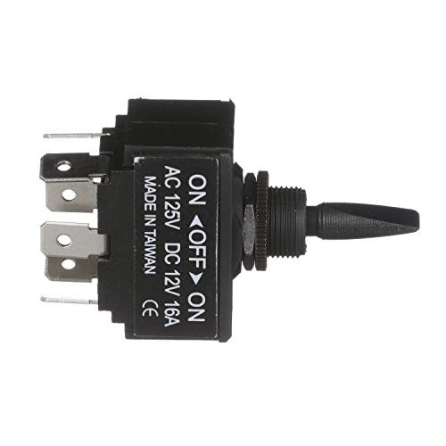3-Position Toggle Switch, On/Off/On