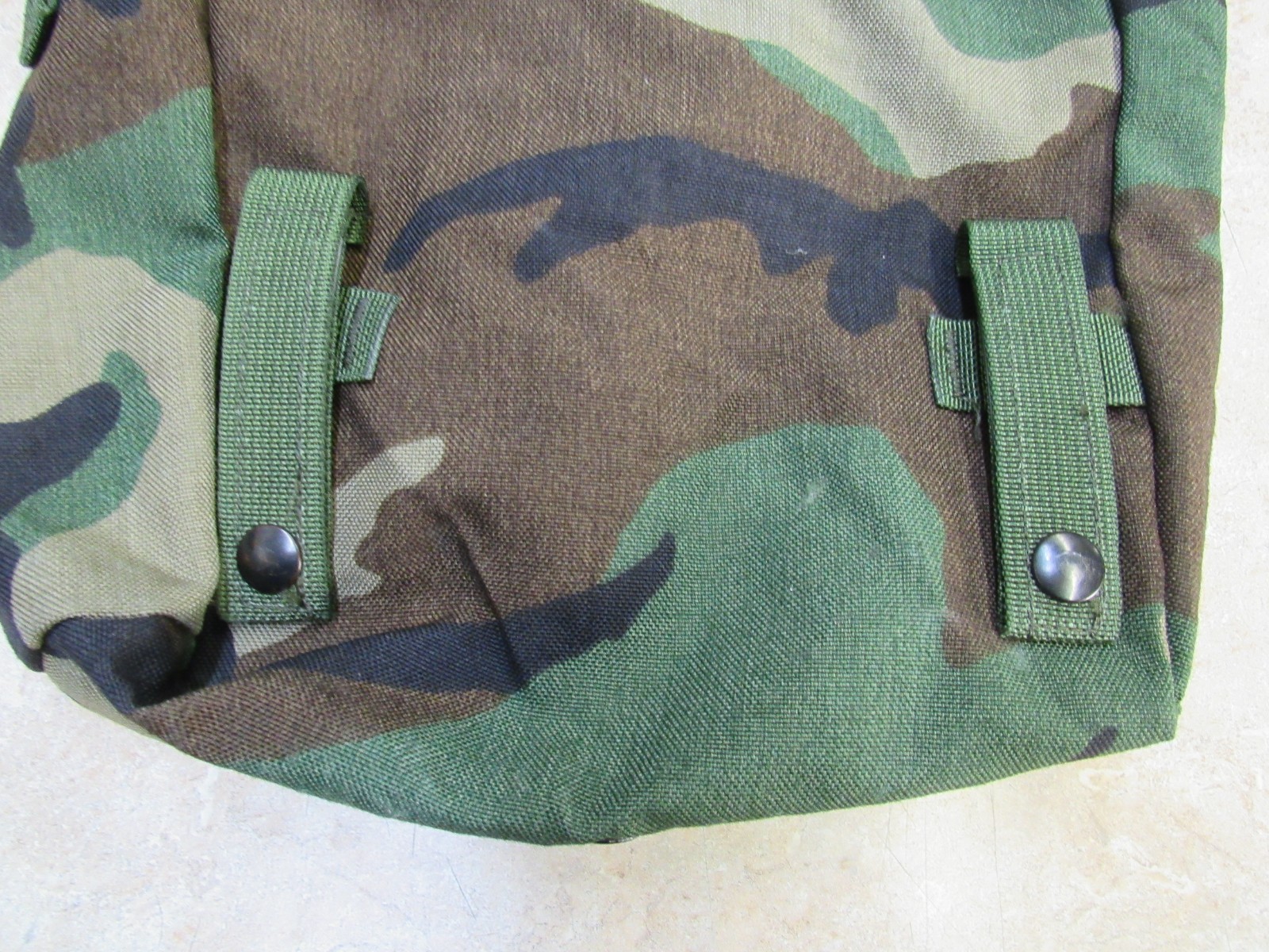 US Military Woodland Camo Sustainment Pouch Molle II