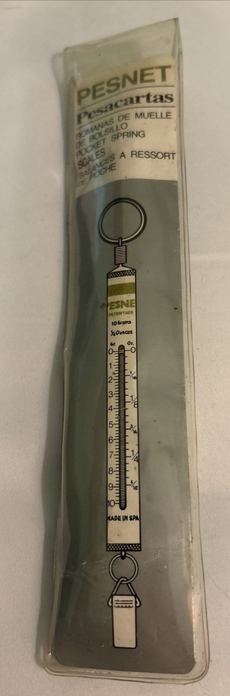 Pesnet Pesacartas Spring Scale Pocket Precision 300gr