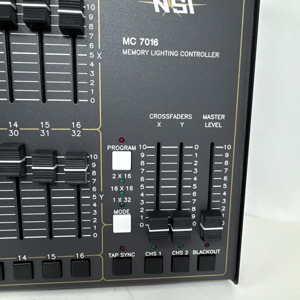 NSI MC 7016 Memory Lighting Controller 32 Channel Professional Light Console