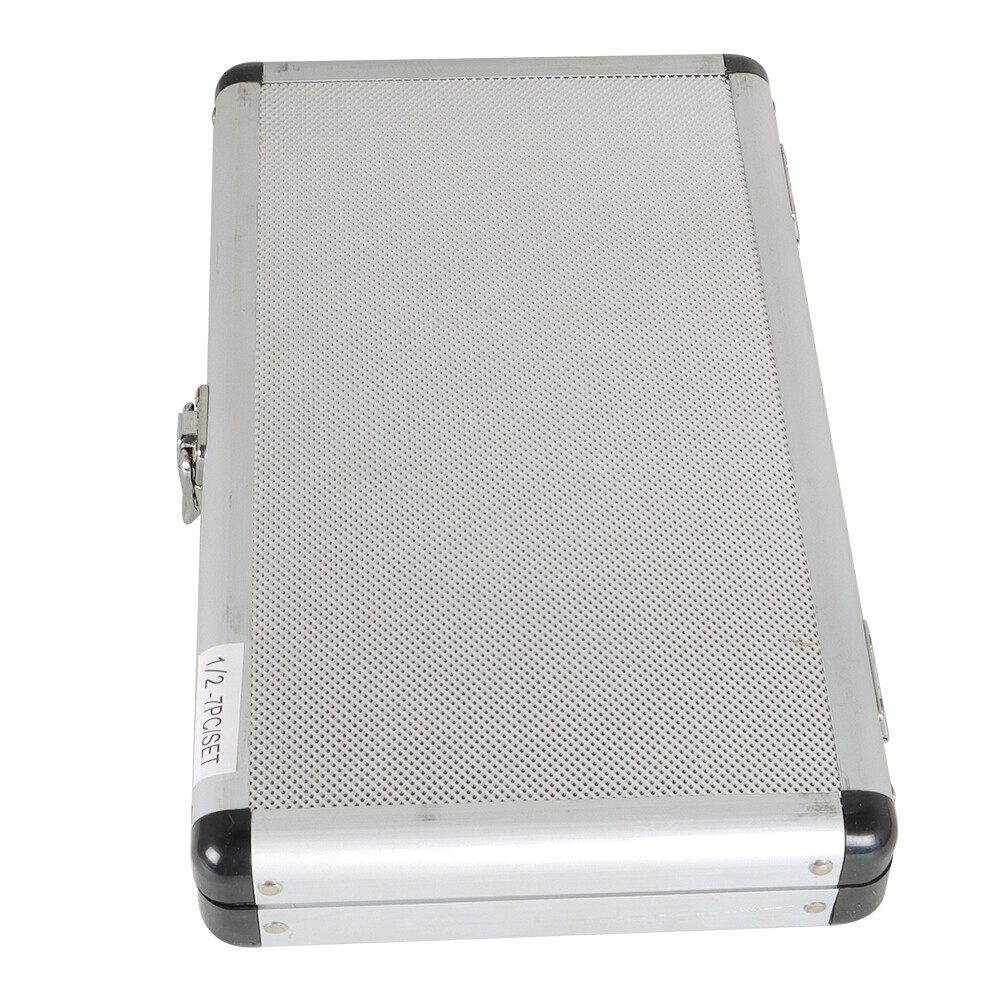 7Pcs 1/2" Lathe Tool Bit Thread Insert+Holder Set Carbide Indexable Turning Tool