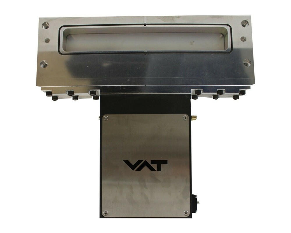 VAT RECTANGULAR SLIT VALVE MODEL 02112-BA24-0001/0642 A771309 PNEUMATIC ACTUATED