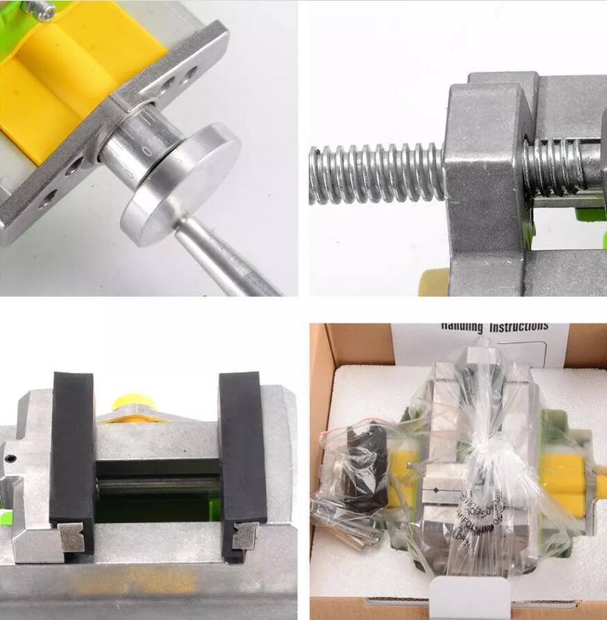 3 Inch Cross Slide Vise Mini Compoud Bench Precision Milling Machine Worktable