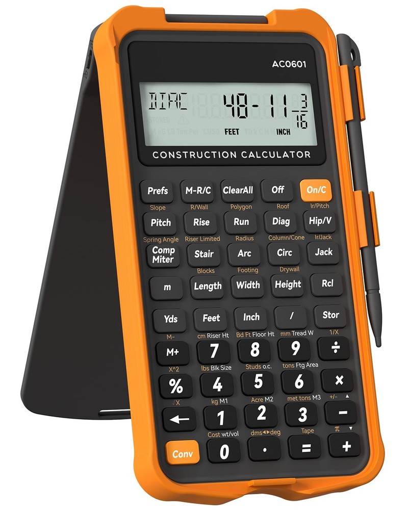 Construction Calculator with Writing Tablet Industrial & Scientific Engineeri...