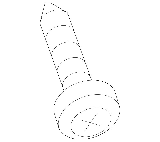 Genuine Ford Blind Spot Radar Bolt W505564-S450