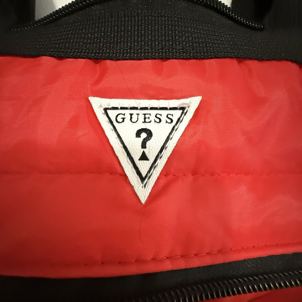 Guess Gym Bag Red Large