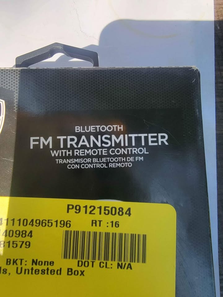 Auto drive bluetooth transmitter w remote control