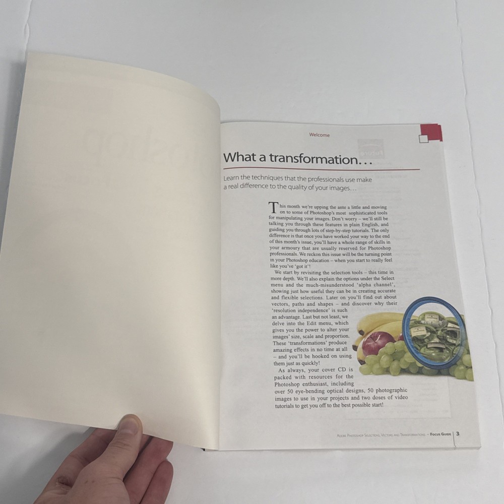 Adobe Photoshop Tool Kit Selections/Vectors Focus Guide Book