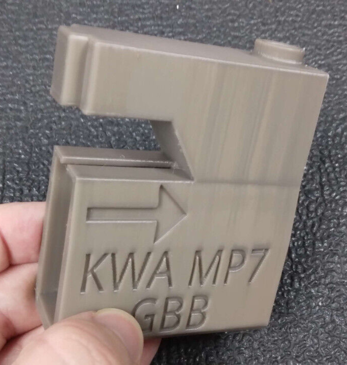 KWA MP7 Airsoft GBB Odin Speedloader Adapter (Tan)